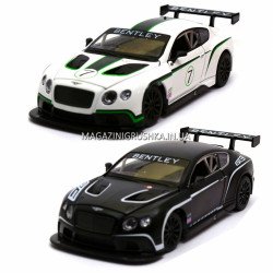 Машинка игровая автопром «Bentley Continental GT3 Concept» (Бентли) Белый 68266A