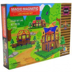 Магнітний конструктор Magic Magnetic 87 деталей (JH8857)