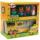 Ігровий набір «Три кота. Будиночок для пікніка »(автобус, 4 фігурки) M-8805