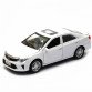 Машинка іграшкова Автопром «Toyota Camry» Тойота, біла, метал, 14 см, (світло, звук, двері відчиняються) 7814
