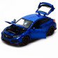 Машинка іграшкова Автопром «Acura NSX» метал, 14 см, синя (світло, звук, двері відчиняються) 6606