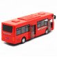 Машинка игровая автопром «Автобус» (свет, звук) 17х4х6 красный (7780)