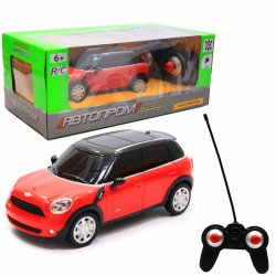 Машинка игровая автопром на радиоуправлении BMW Mini красный (8826)