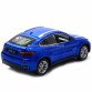 Машинка іграшкова Автопром «BMW X6» джип, 18 см, синій, світло, звук, двері відчиняються (68250A)