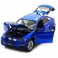 Машинка іграшкова Автопром «BMW X6» джип, 18 см, синій, світло, звук, двері відчиняються (68250A)