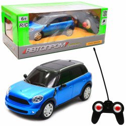 Машинка іграшкова Автопром на радіокеруванні BMW Mini синій (8826)
