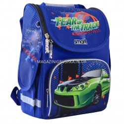 Рюкзак шкільний каркасний Smart PG-11 "Tear Up The Track"