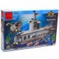 Конструктор «Військова техніка» - Підводний човен, 382 деталі (816)