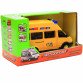 Машинка іграшкова Автопром «Шкільний автобус» (світло, звук, пластик), 18х7х10 см (7809)
