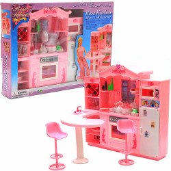 Детская игрушечная мебель Глория Gloria для кукол Барби - барная стойка 2616. Обустройте кукольный домик