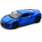 Машинка іграшкова Автопром «Acura NSX» метал, 14 см, синя (світло, звук, двері відчиняються) 6607