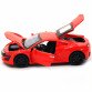 Машинка іграшкова Автопром «Acura NSX» метал, 14 см, червона (світло, звук, двері відчиняються) 6607