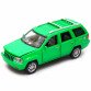 Машинка іграшкова Автопром «Jeep» (джип) метал, 14 см, Зелений (світло, звук, двері відчиняються) 7638
