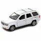 Машинка іграшкова Автопром «Jeep» (джип) метал, 14 см, білий (світло, звук, двері відчиняються) 7638
