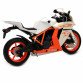 Мотоцикл Автопром Бело-оранжевый, 16х5х10 (7750)