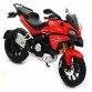 Мотоцикл Автопром HX-795, червоний, 16х5х10 см (7748)