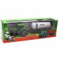 Машинка іграшкова Автопром «Зелений трактор з цистерною» (світло, звук, пластик) 7925ABCD