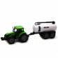 Машинка игровая автопром «Зеленый трактор с цистерной» (свет, звук, пластик) 7925ABCD