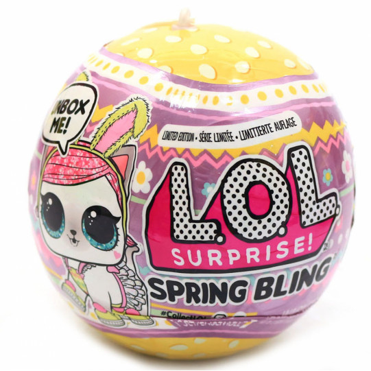 Игровой набор L.O.L. SURPRISE! серии Spring Bling - Весенний сюрприз, питомец (117278)