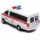 Машинка іграшкова Автопром Швидка допомога Червоно-біла (7644)