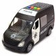 Машинка іграшкова Автопром Поліція Чорна зі світловими і звуковими ефектами (7669ABCD)