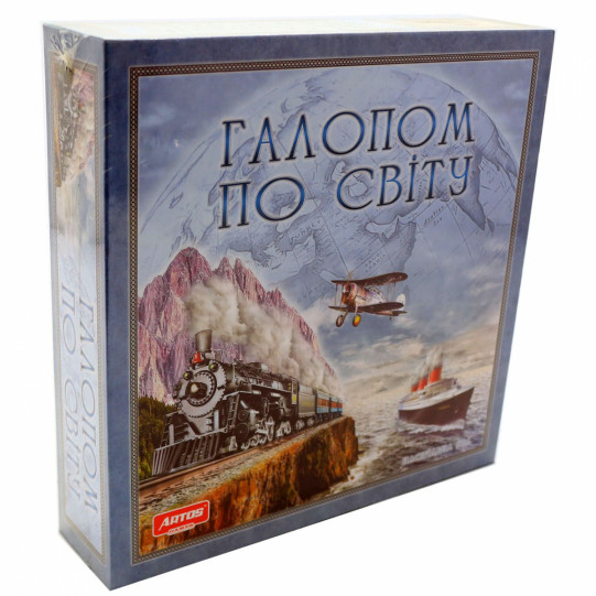 Настільна гра Artos Галопом по Європах, 2-4 людини, 8+ (4820130621069)