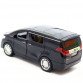 Машинка іграшкова Автопром «Toyota» метал, чорна, 20 см, (світло, звук, двері відчиняються) 7685