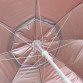 Зонт пляжный антиветер d-2.0м, серебро Stenson, красный (MH-2684)