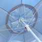 Зонт пляжный антиветер d-2.0м, серебро Stenson, голубой (MH-2684)
