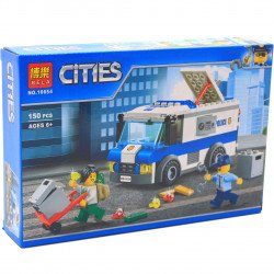 Конструктор «Cities» город Bela - Инкассаторская машина, 150 деталей (10654)