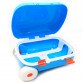 Детский чемодан для игр Технок, голубой, 25х16х35 см (6108)