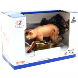 Игровой набор Zhongjieming Toys Фермер, утка, свинья (Q9899-T8)