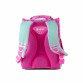 Рюкзак школьный каркасный SMART Бирюзовый с розовым (558052)