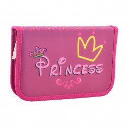 Пенал твердый Smart одинарный с клапаном Princess Smart розовый (531671)