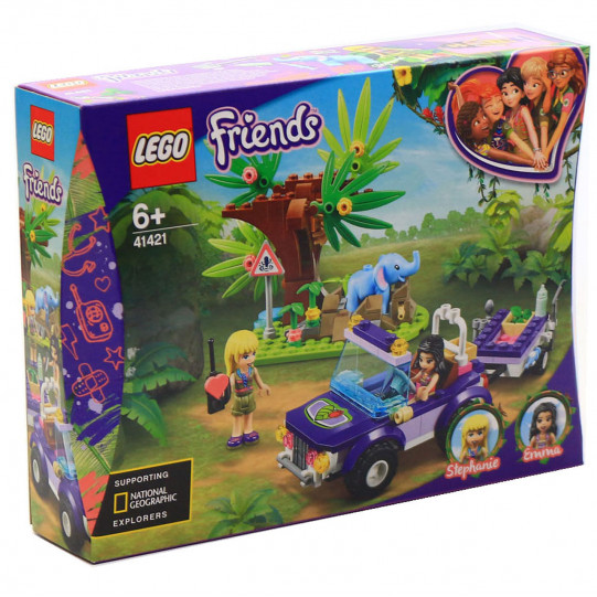 Конструктор Lego «Friends» - Спасение слоненка в джунглях, 203 детали (41421)