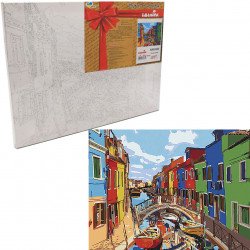 Картина за номерами ідейка «Барви міста», 40x50 см КНО3502