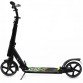 Самокат двоколісний BEST SCOOTER зелений, 2 амортизатора, колеса PU - 200 мм (33006)