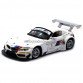 Машинка ігрова автопром «BMW Z4 GT3», 18 см, світло, звук, двері відкриваються, білий (68251A)