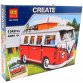 Конструктор Bela Create «Мікроавтобус Volkswagen Camper», 1 342 деталей (10569)