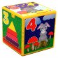 Розвиваюча іграшка Країна іграшок Розумний куб Цифри форми кольору на українському (PL-719-77)
