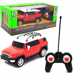 Игрушка машина автопром на радиоуправлении Тойота Toyota FJ Cruiser Красный (8811)
