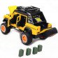 Машинка іграшкова Автопром Defender жовтий зі світловими і звуковими ефектами (7681)
