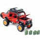 Машинка игровая Автопром Defender Красный со световыми и звуковыми эффектами (7681)