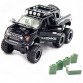 Машинка игровая Автопром Raptor F150 Черный со световыми и звуковыми эффектами (7682)