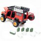 Машинка игровая Автопром Defender Красный со световыми и звуковыми эффектами (7680)