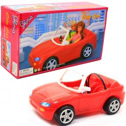 Машинка Gloria для куколки Барби. Кабриолет (9881)