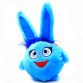 Мягкая игрушка Kinder Toys «Пушистик» голубой 35х18х15 (00237-6)