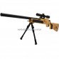 Снайперська гвинтівка «Airsoft Gun», світло-коричнева, 110 см, дальність стрільби 50 м, швидкість 80 м/с