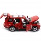 Машинка іграшкова Автопром «Range Rover» джип, метал, 15 см, червоний, світло, звук, двері відчиняються, (7639)