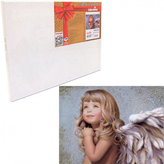 Картина за номерами ідейка «Маленький янголятко» 40x50 см (КНО2559)